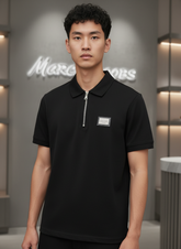 BLMN ZIP POLO T-SHIRT
